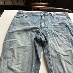 Blue Slim Jeans with Washed Look